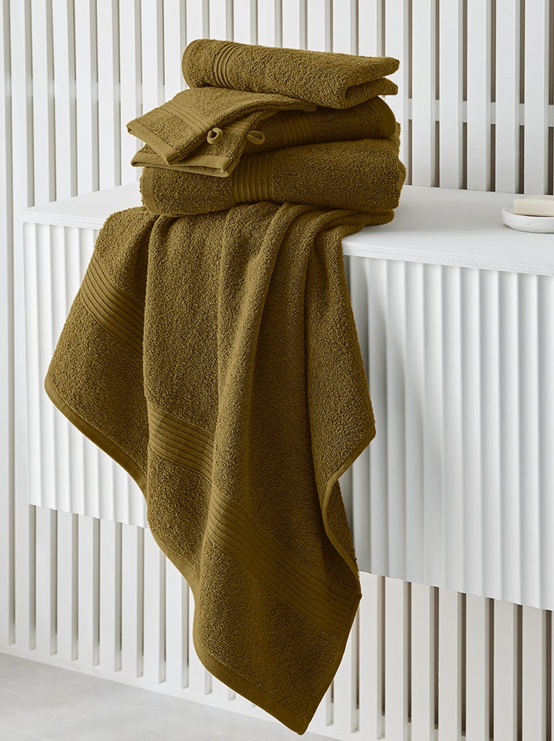 Toalla de baño 70 x 130 cm bronce - Kiabi