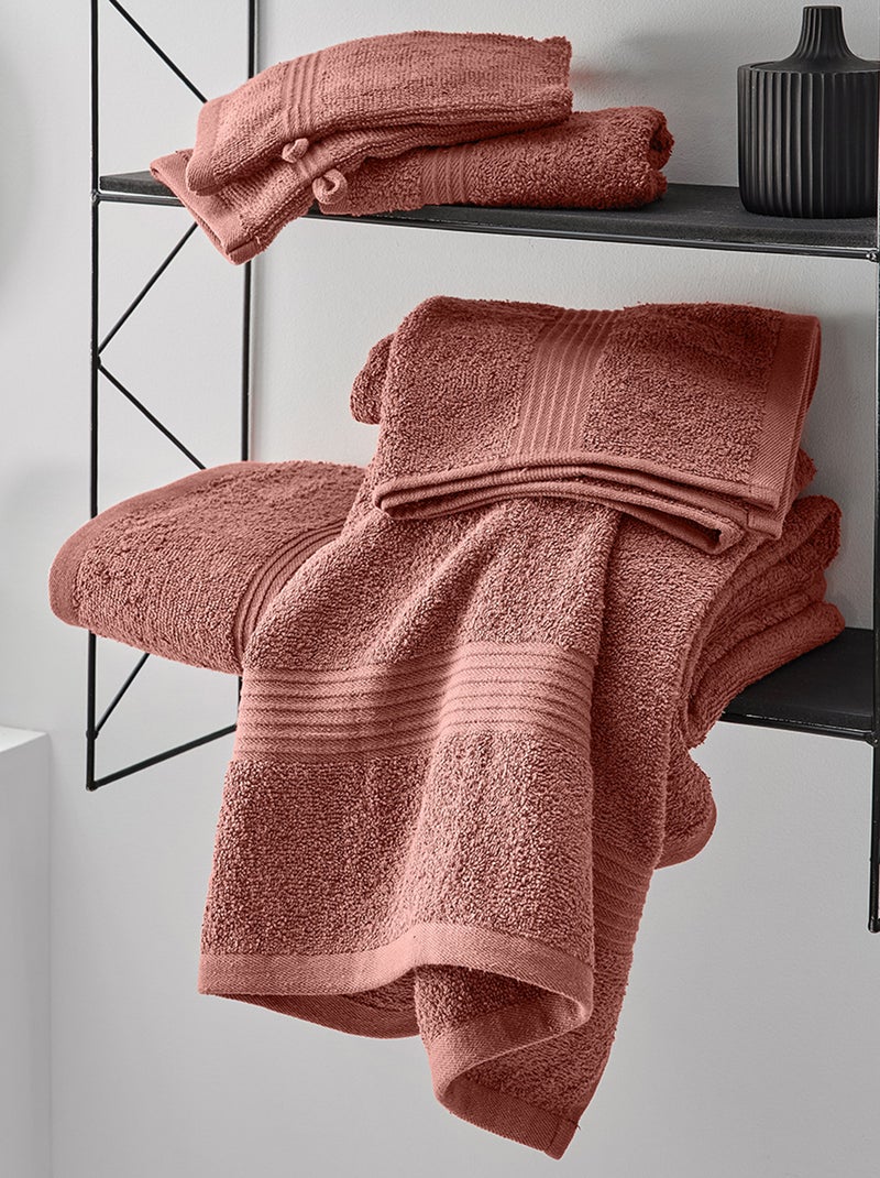 Toalla de baño 70 x 130 cm TERRACOTA - Kiabi