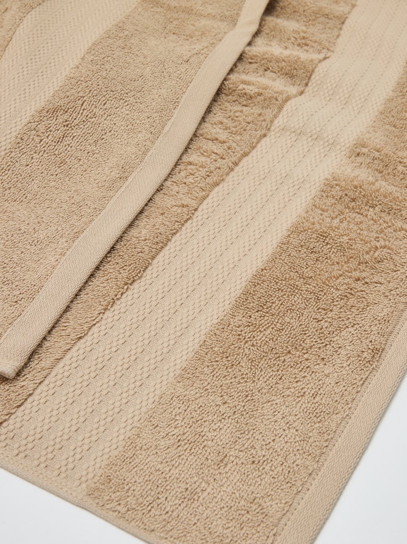 Toalla de baño (70x130 cm) - Kiabi Home Beige - Kiabi