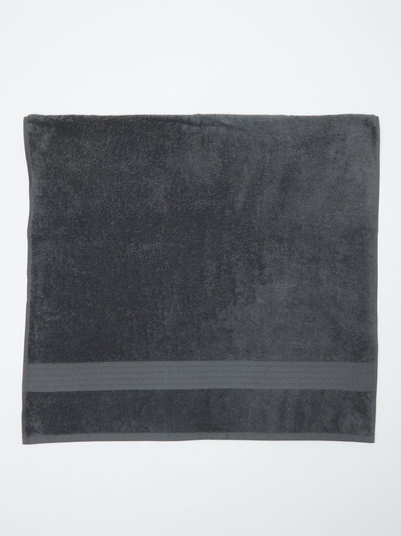 Toalla de baño (70x130 cm) - Kiabi Home Gris - Kiabi