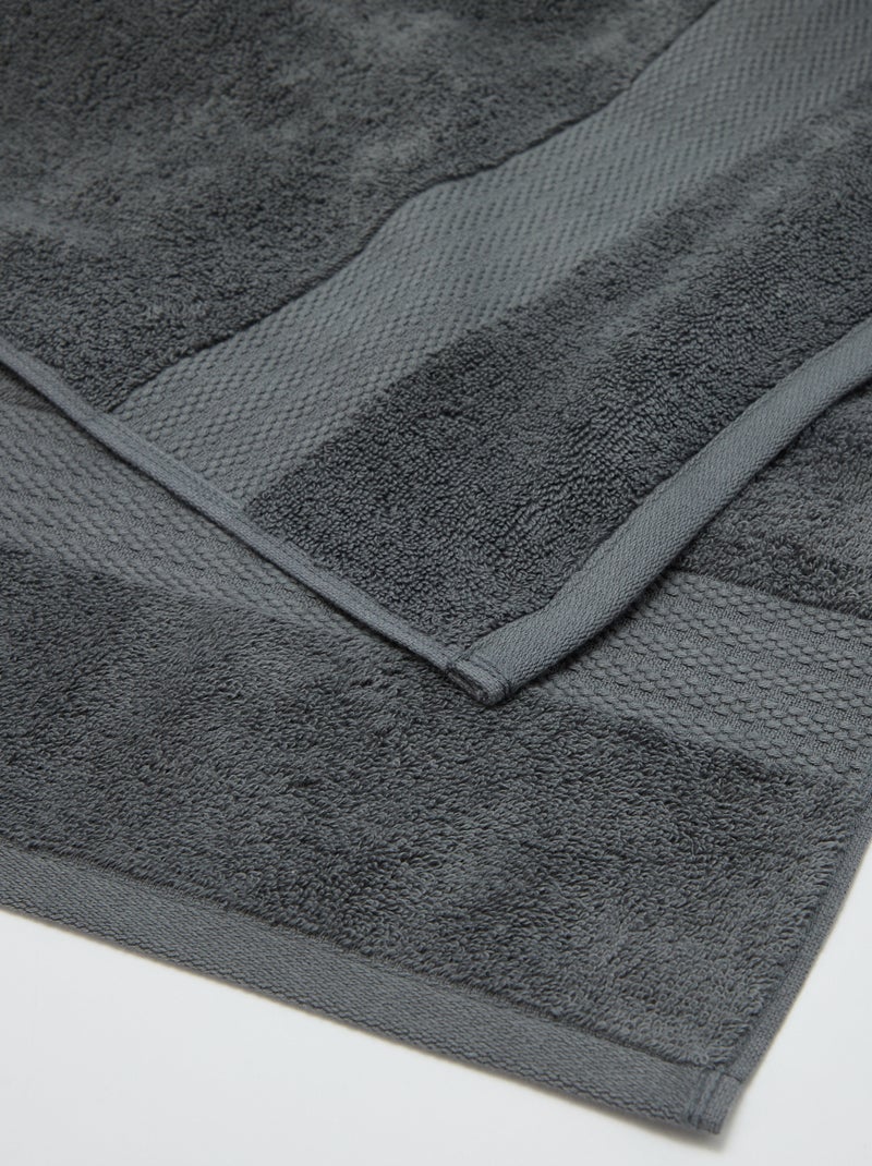 Toalla de baño (70x130 cm) - Kiabi Home Gris - Kiabi