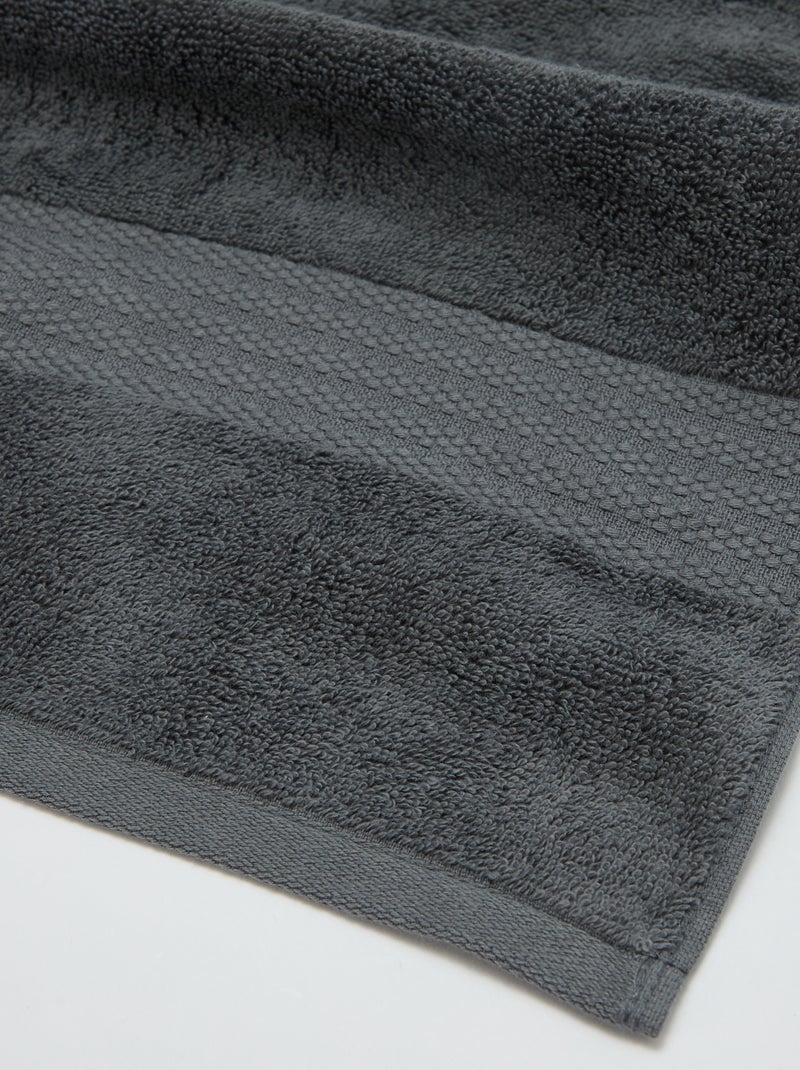 Toalla de baño (70x130 cm) - Kiabi Home Gris - Kiabi