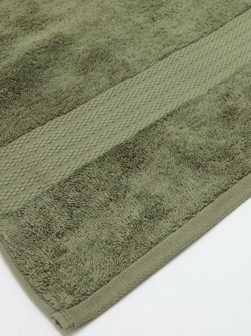 Toalla de baño (70x130 cm) - Kiabi Home Verde - Kiabi