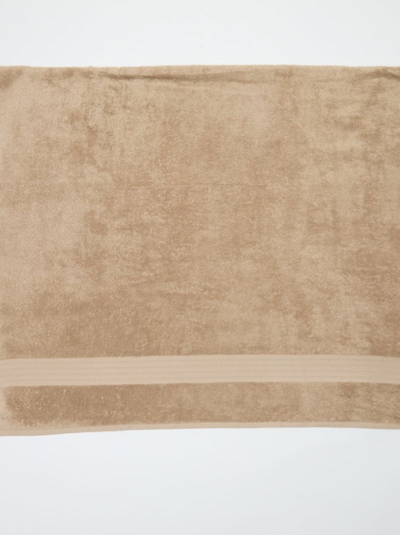 Toalla de baño 90 x 150 cm - Kiabi Home Beige - Kiabi