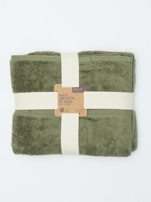 Toalla de baño 90 x 150 cm - Kiabi Home - Kiabi