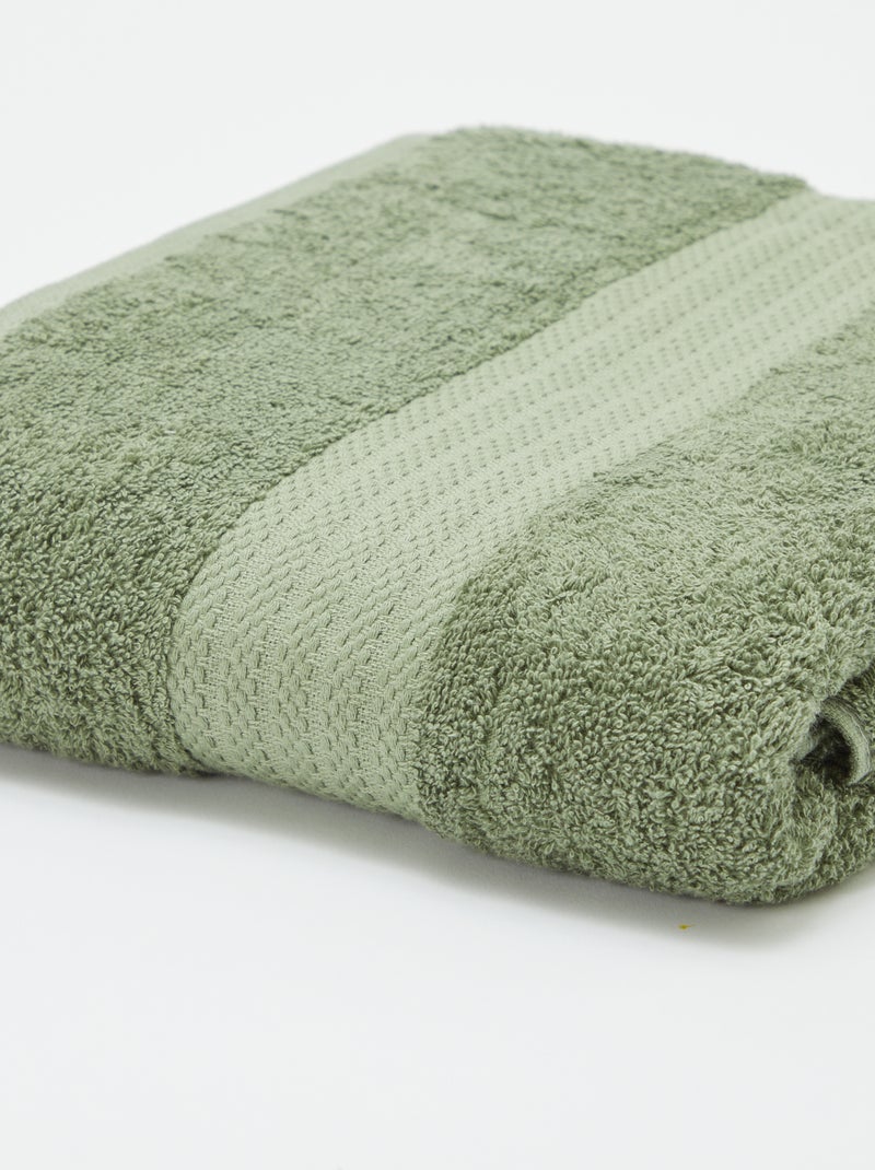Toalla de baño (90 x 150 cm) - Kiabi Home VERDE - Kiabi