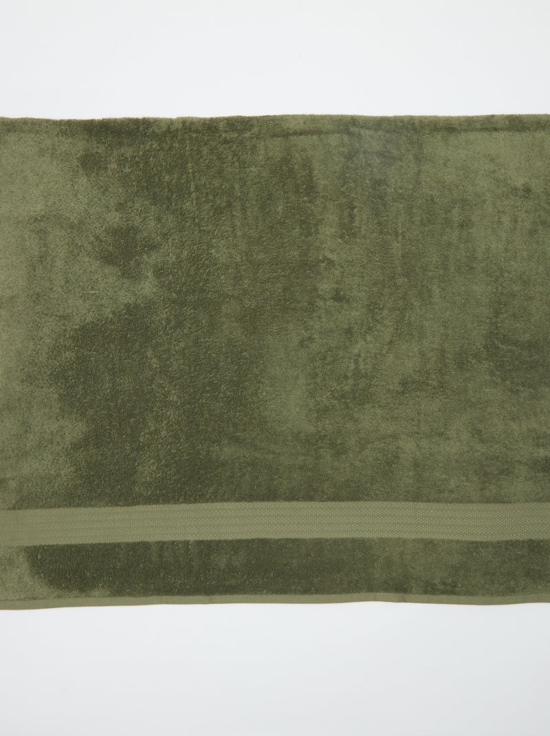 Toalla de baño (90x150 cm) - Kiabi Home Verde - Kiabi