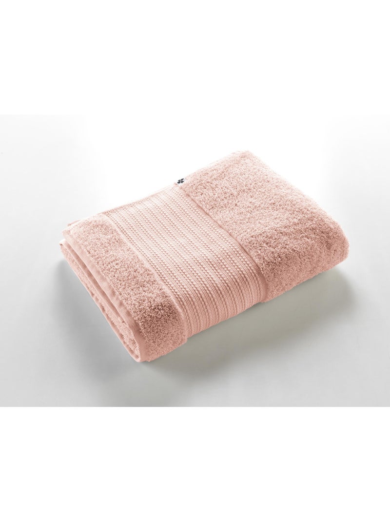 Toalla de baño – algodón grueso 600 g/m² – rizo liso – garance Rosa - Kiabi