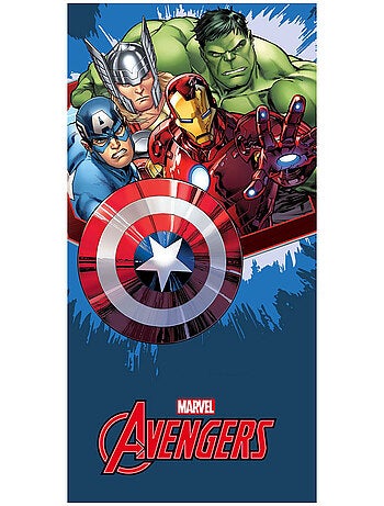 Toalla de baño avengers 100% algodón con motivo marvel