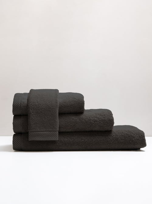 Toalla de baño de puro algodón 600 g/m² Mirmande - Kiabi Toalla de baño de puro algodón 600 g/m² Mirmande - Kiabi
