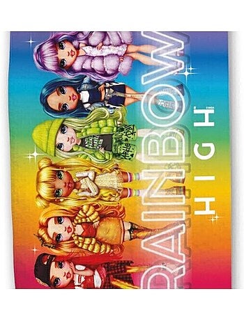 Toalla de baño infantil Rainbow High