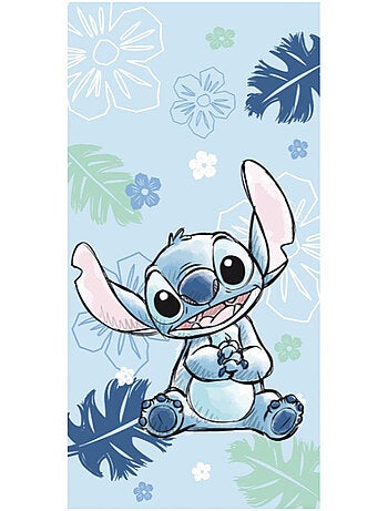 Toalla de baño infantil stitch ohana disney 100% algodón - 70x140 cm