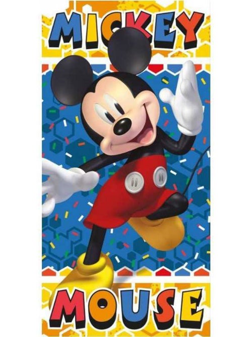 Toalla de baño mickey mouse disney 100% algodón 140 x 70 cm - Kiabi
