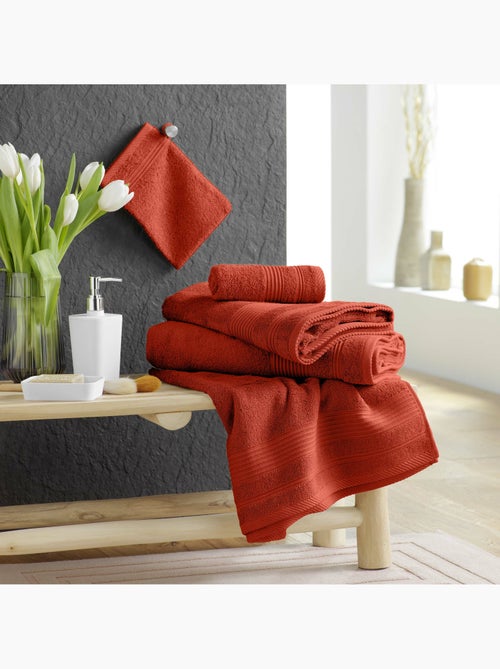Toalla de baño – rizo de algodón liso tendresse - Kiabi Toalla de baño – rizo de algodón liso tendresse - Kiabi