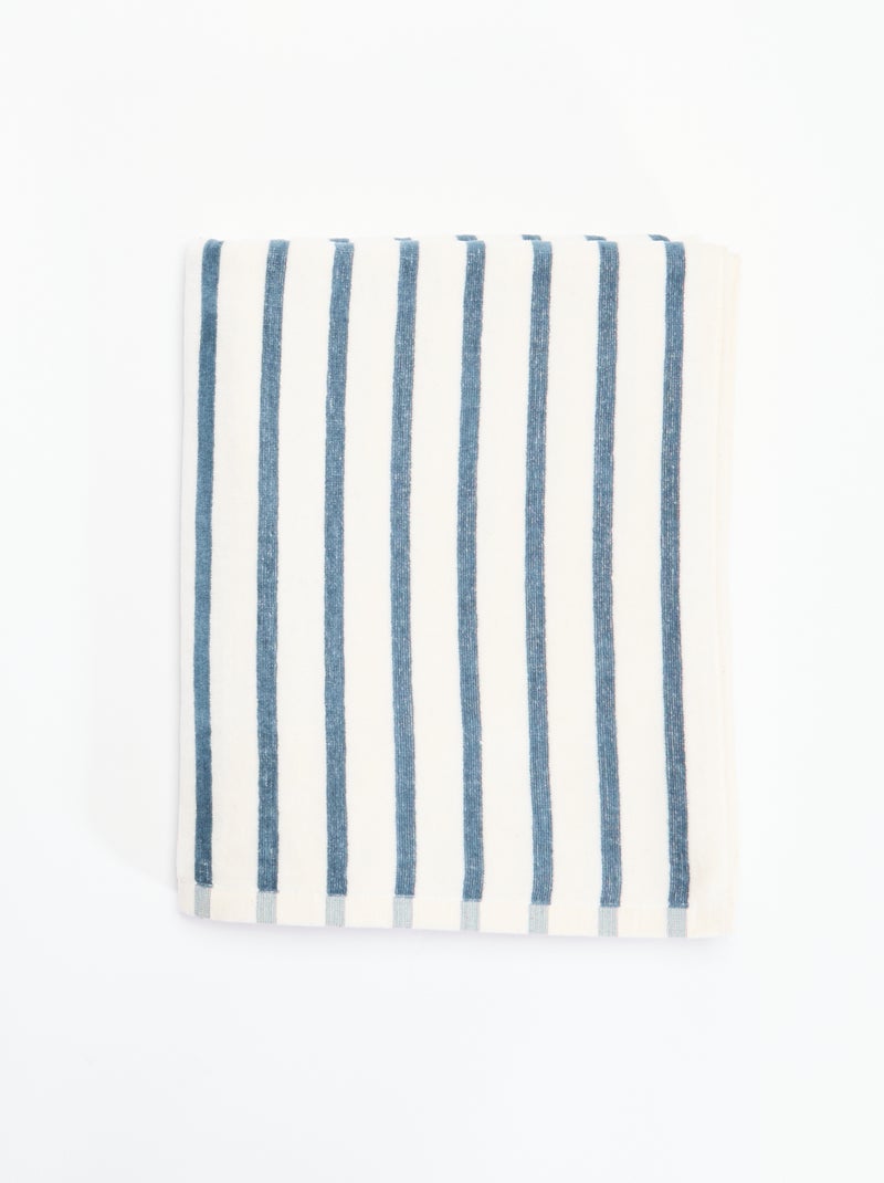 Toalla de baño XL - 90 x 150 cm Azul - Kiabi