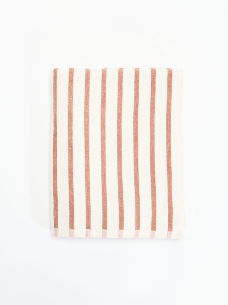 Toalla de baño XL - 90 x 150 cm Beige - Kiabi