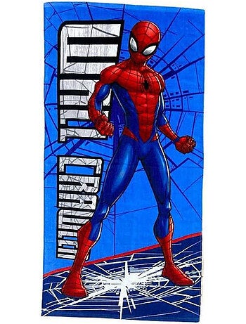 Toalla de baño y playa de algodón spider-man marvel