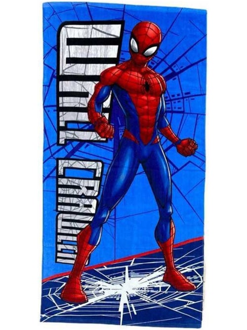 Toalla de baño y playa de algodón spider-man marvel - Kiabi Toalla de baño y playa de algodón spider-man marvel - Kiabi