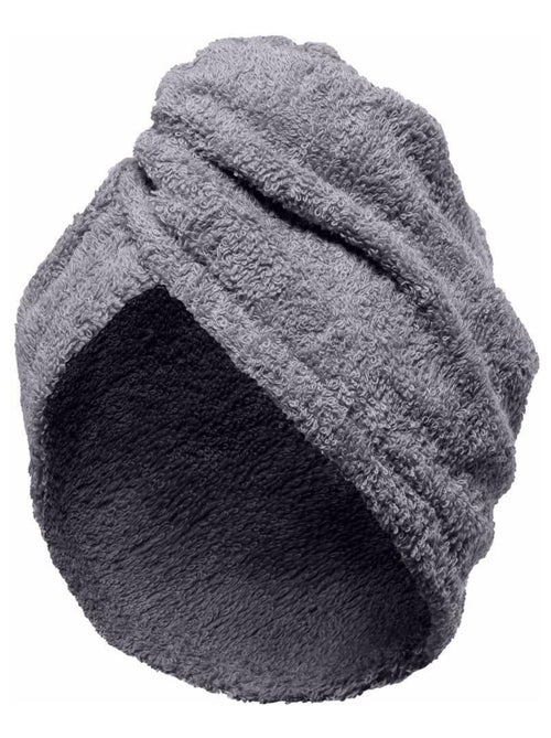 Toalla de cabeza de rizo con cierre elástico TURBANTE - Kiabi Toalla de cabeza de rizo con cierre elástico TURBANTE - Kiabi
