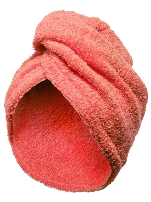 Toalla de cabeza de rizo con cierre elástico TURBANTE - Kiabi Toalla de cabeza de rizo con cierre elástico TURBANTE - Kiabi