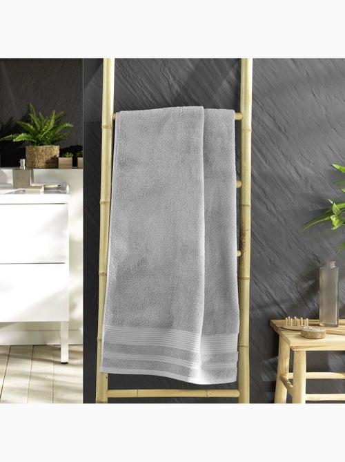 Toalla de ducha - rizo liso tendresse 600g/m² - Kiabi Toalla de ducha - rizo liso tendresse 600g/m² - Kiabi
