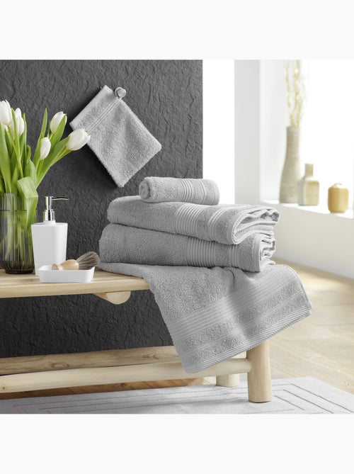 Toalla de ducha - rizo liso tendresse 600g/m² - Kiabi Toalla de ducha - rizo liso tendresse 600g/m² - Kiabi