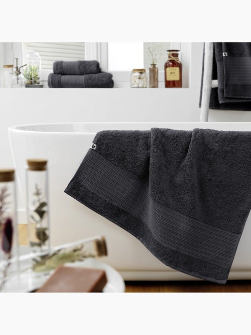 Toalla de ducha – algodón grueso 600 g/m² – garance arcilla - Kiabi Toalla de ducha – algodón grueso 600 g/m² – garance arcilla - Kiabi