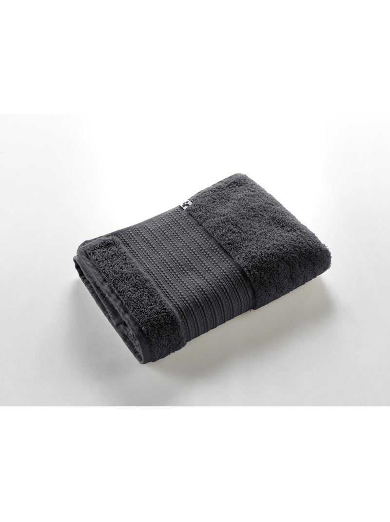 Toalla de ducha – algodón grueso 600 g/m² – garance arcilla Gris antracita - Kiabi