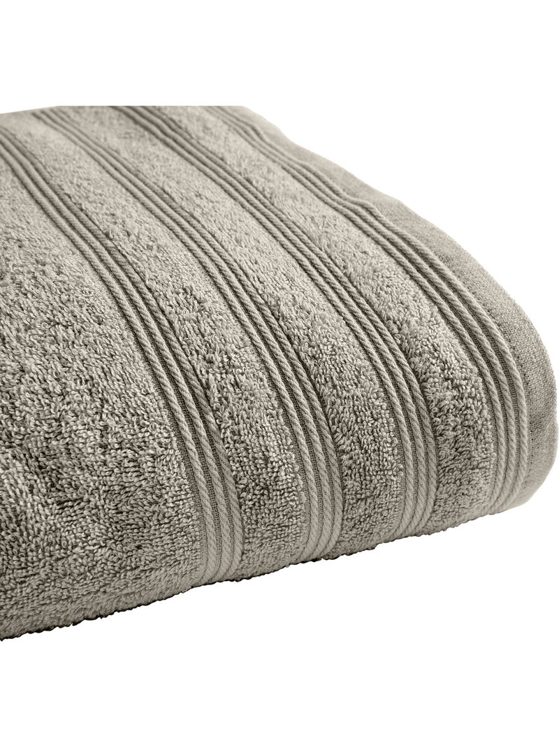 Toalla de ducha spa 100% algodón 400 gr/m² Arena - Kiabi