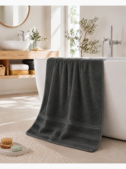 Toalla de ducha spa 100% algodón 400 gr/m² - Kiabi Toalla de ducha spa 100% algodón 400 gr/m² - Kiabi