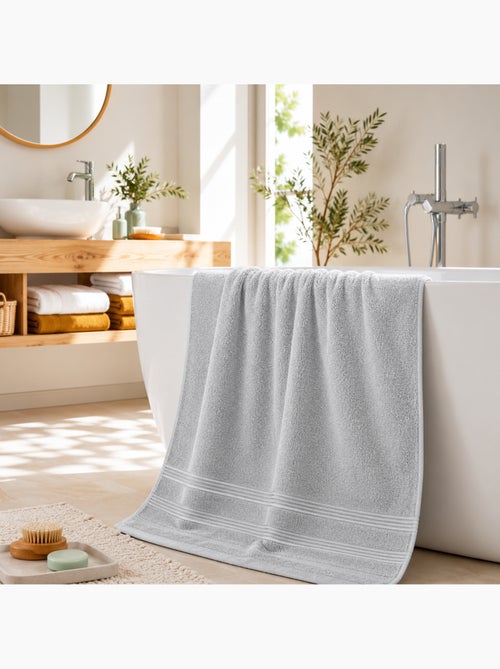 Toalla de ducha spa 100% algodón 400 gr/m² - Kiabi Toalla de ducha spa 100% algodón 400 gr/m² - Kiabi