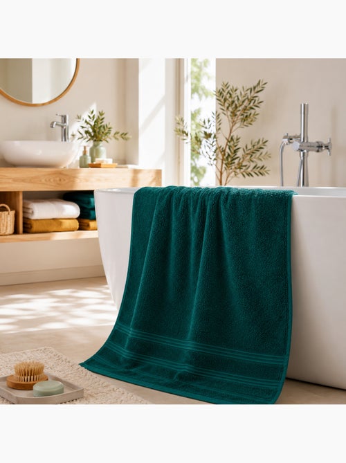 Toalla de ducha spa 100% algodón 400 gr/m² - Kiabi Toalla de ducha spa 100% algodón 400 gr/m² - Kiabi