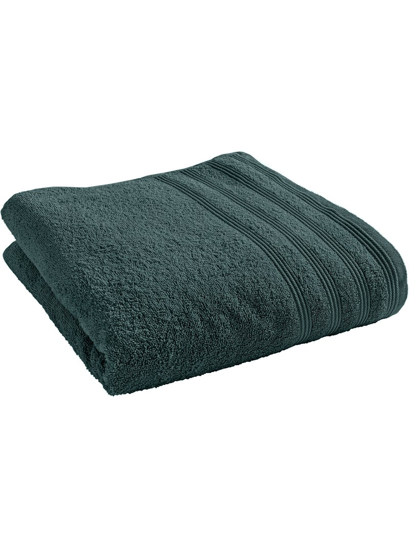 Toalla de ducha spa 100% algodón 400 gr/m² Verde esmeralda - Kiabi