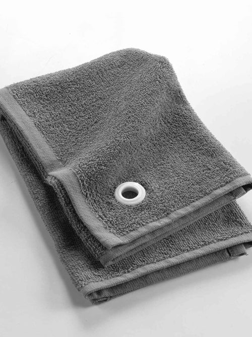 Toalla de mano de rizo con ojal - Kiabi