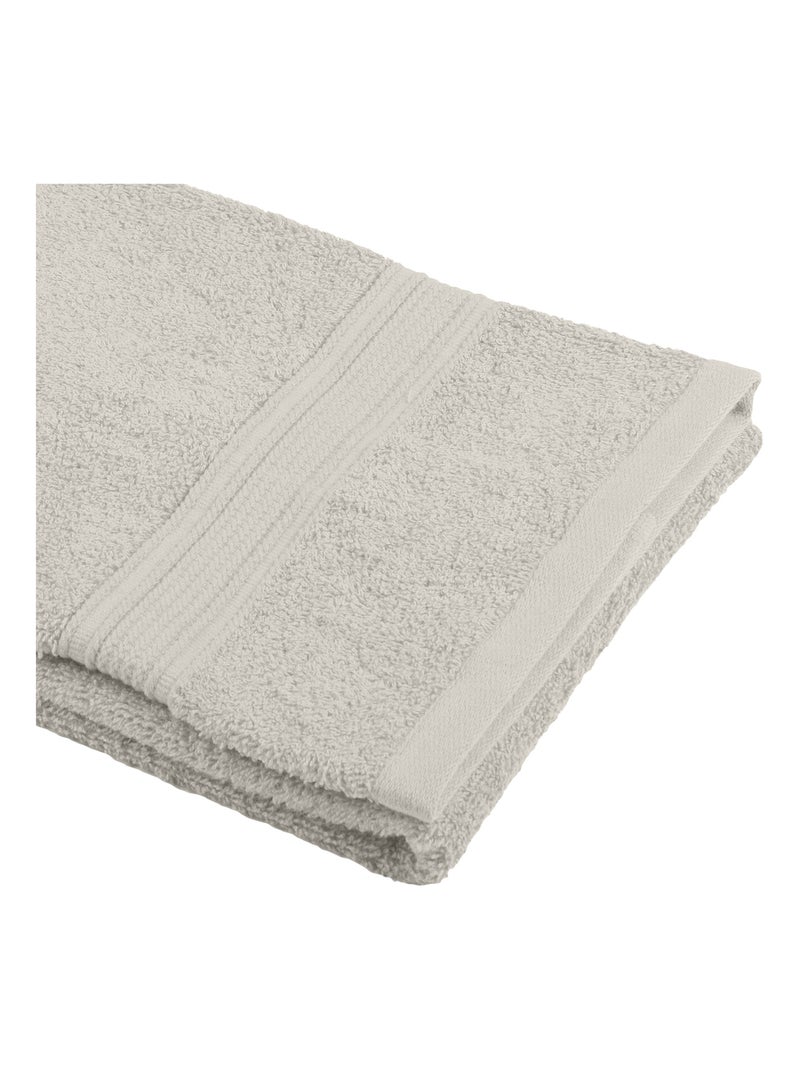 Toalla de manos en algodón bio Beige - Kiabi
