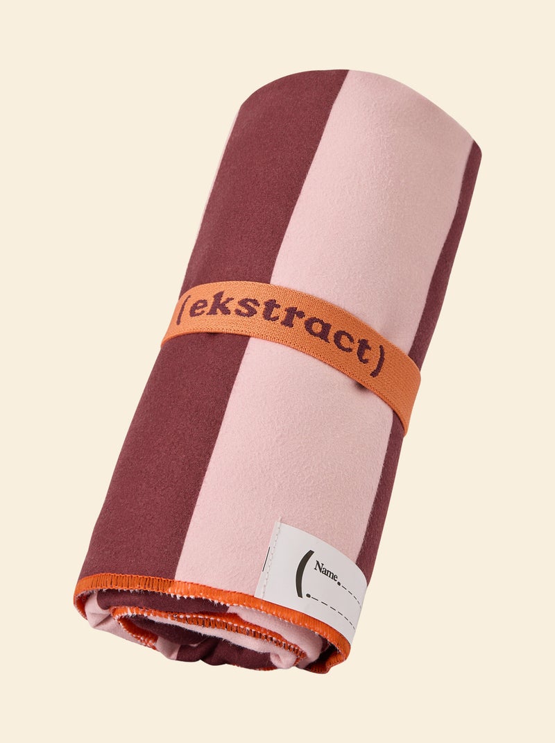 Toalla de microfibra para el deporte (ekstract) Rojo - Kiabi