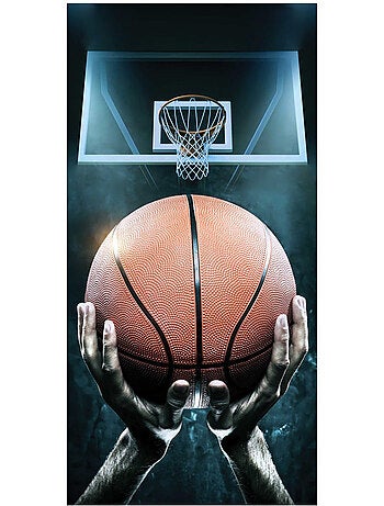 Toalla de playa 100% algodón estampado baloncesto jerry fabrics