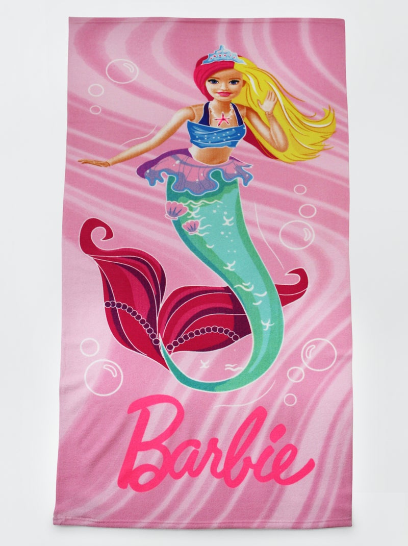 Toalla de playa 'Barbie' ROSA - Kiabi