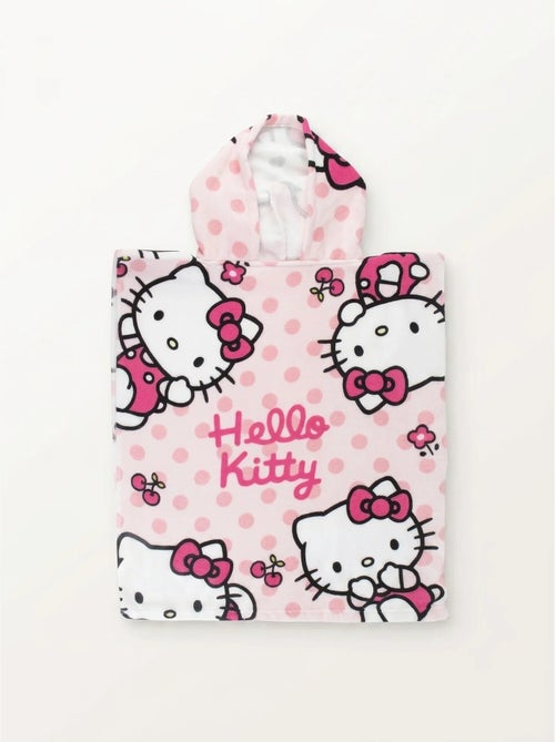 Toalla de playa de algodón 115 x 50 cm hello kitty sanrio - Kiabi Toalla de playa de algodón 115 x 50 cm hello kitty sanrio - Kiabi