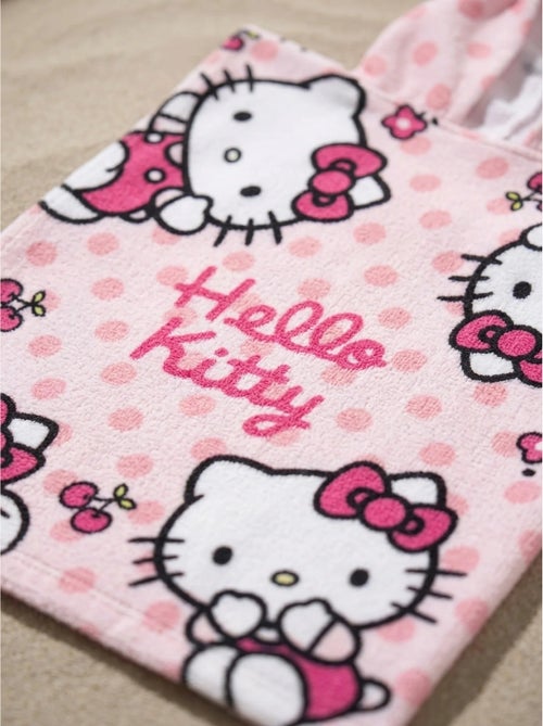 Toalla de playa de algodón 115 x 50 cm hello kitty sanrio - Kiabi Toalla de playa de algodón 115 x 50 cm hello kitty sanrio - Kiabi