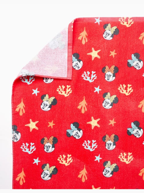 Toalla de playa de algodón con motivo de Minnie - Kiabi