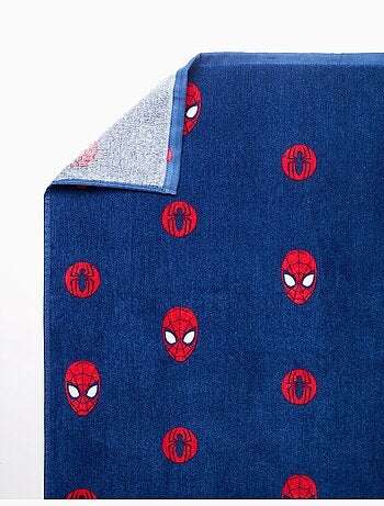 Toalla de playa de algodón con motivo de Spider-Man