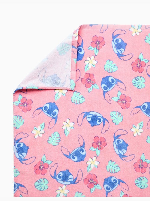 Toalla de playa de algodón con motivo de Stitch - Kiabi