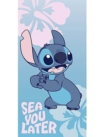 Toalla de Playa Disney Stitch 70x140 cm 100% Poliéster