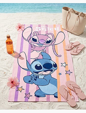 Toalla de Playa Disney Stitch 70x140 cm 100% Poliéster