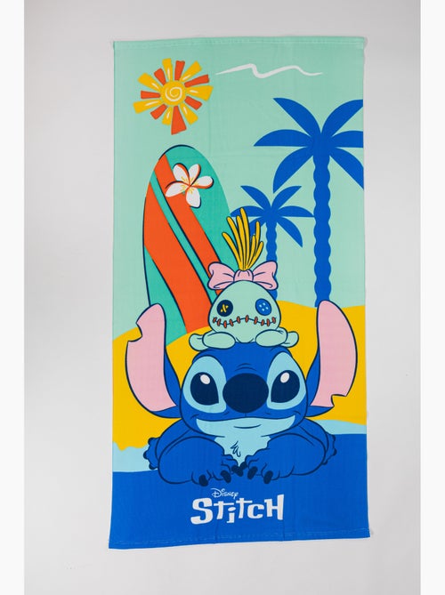 Toalla de Playa Disney Stitch 70x140 cm 100% Poliéster - Kiabi Toalla de Playa Disney Stitch 70x140 cm 100% Poliéster - Kiabi