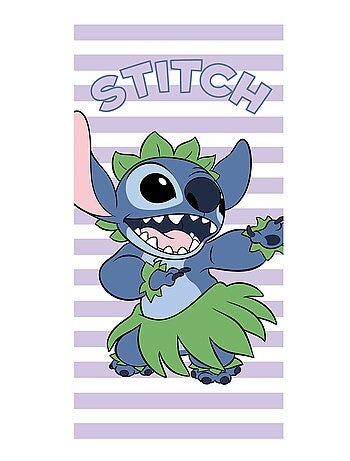Toalla de playa 'Disney' 'Stitch' de algodón 70X140