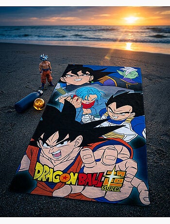 Toalla de Playa Dragon Ball Super 70x140 cm 100% Poliéster