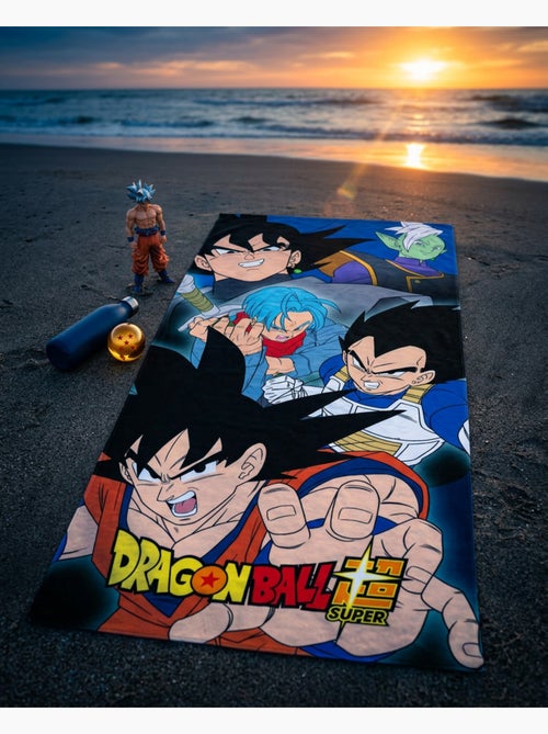 Toalla de Playa Dragon Ball Super 70x140 cm 100% Poliéster - Kiabi