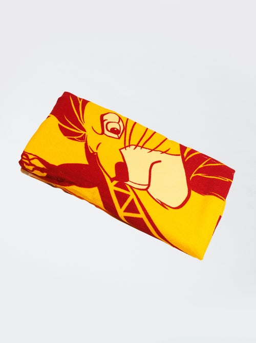 Toalla de playa 'El rey león' 70x140 cm - Kiabi